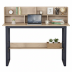 Birou PC TAMIS, stejar / negru