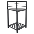 Insula de bucatarie de gradina de colt TANITA TYP 1, metal, gri