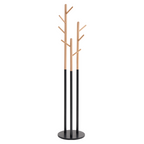 Cuier TAVEL, negru/natural