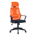 Fotoliu de birou negru/orange TAXIS NEW