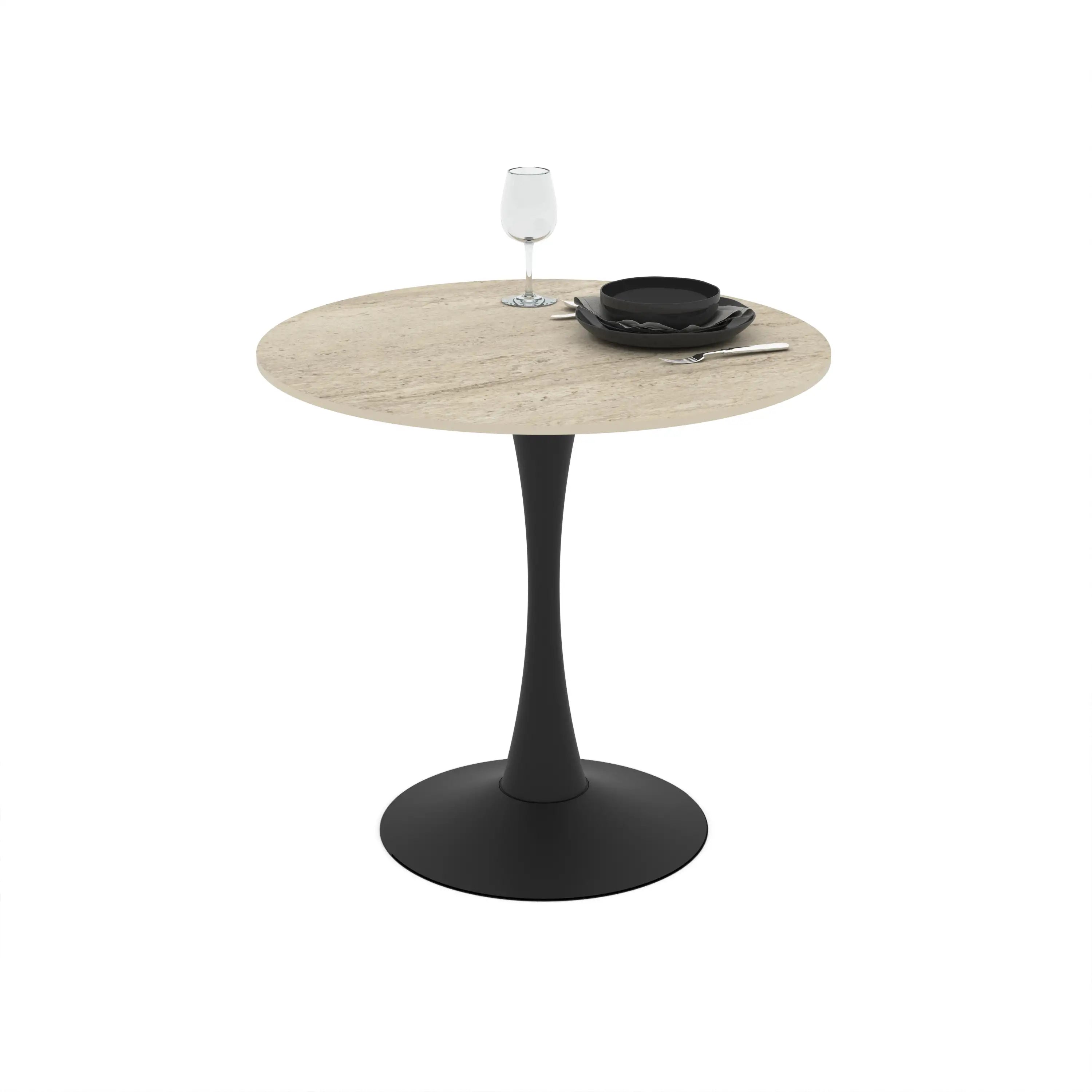 Masa bucatarie/living rotunda 80*74 cm Ceramica, Viva – Maxinova (imaginea 23)