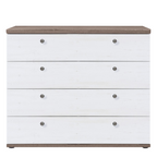 Comoda TEINA KOM4S, pin canyon/stejar sonoma trufel
