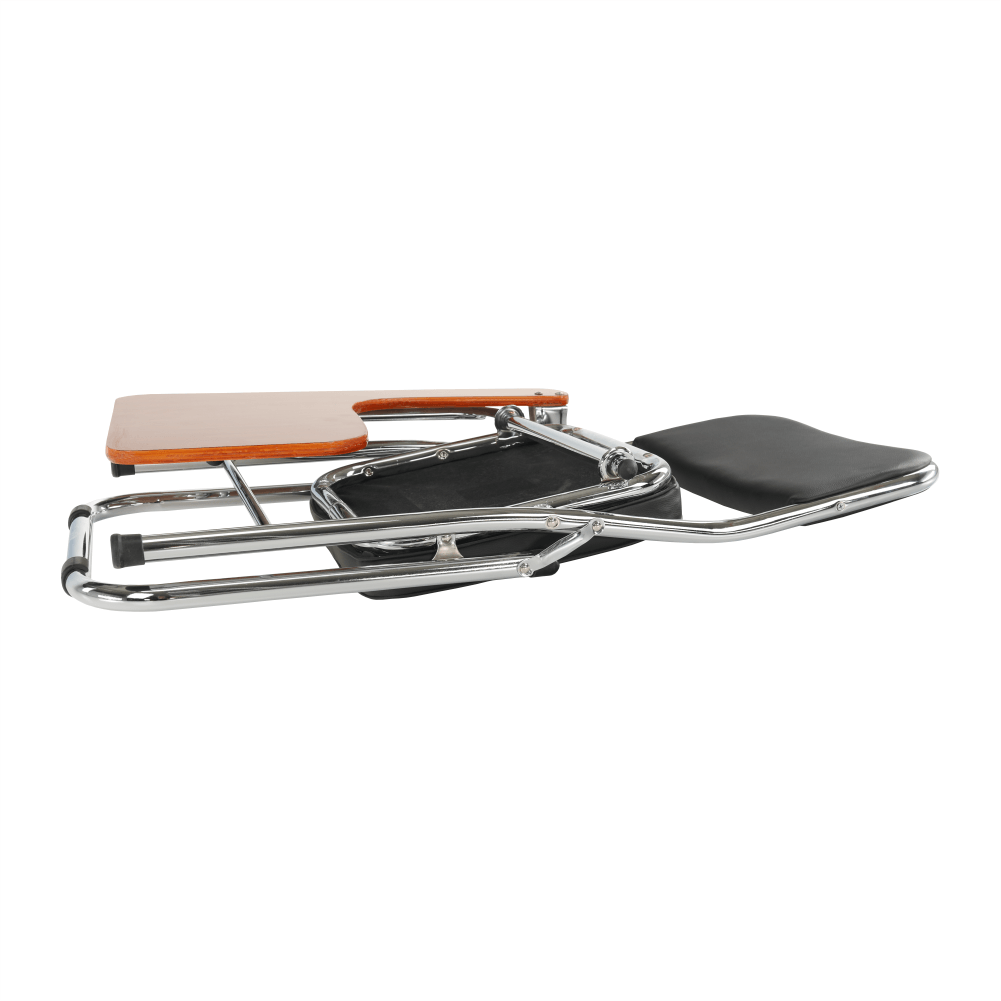 Scaun TEKER, negru / natural