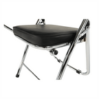 Scaun TEKER, negru / natural