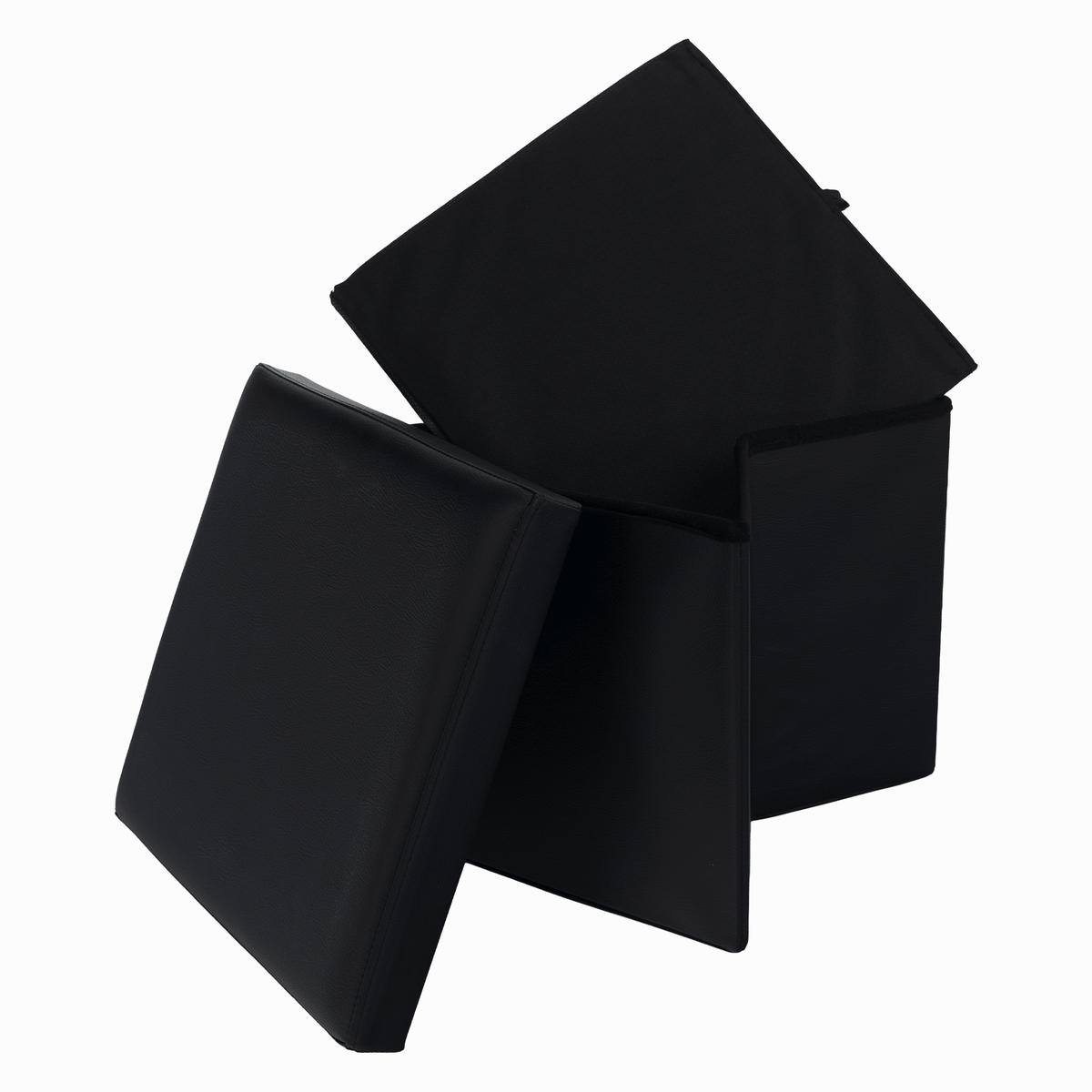 Taburet TELA, negru