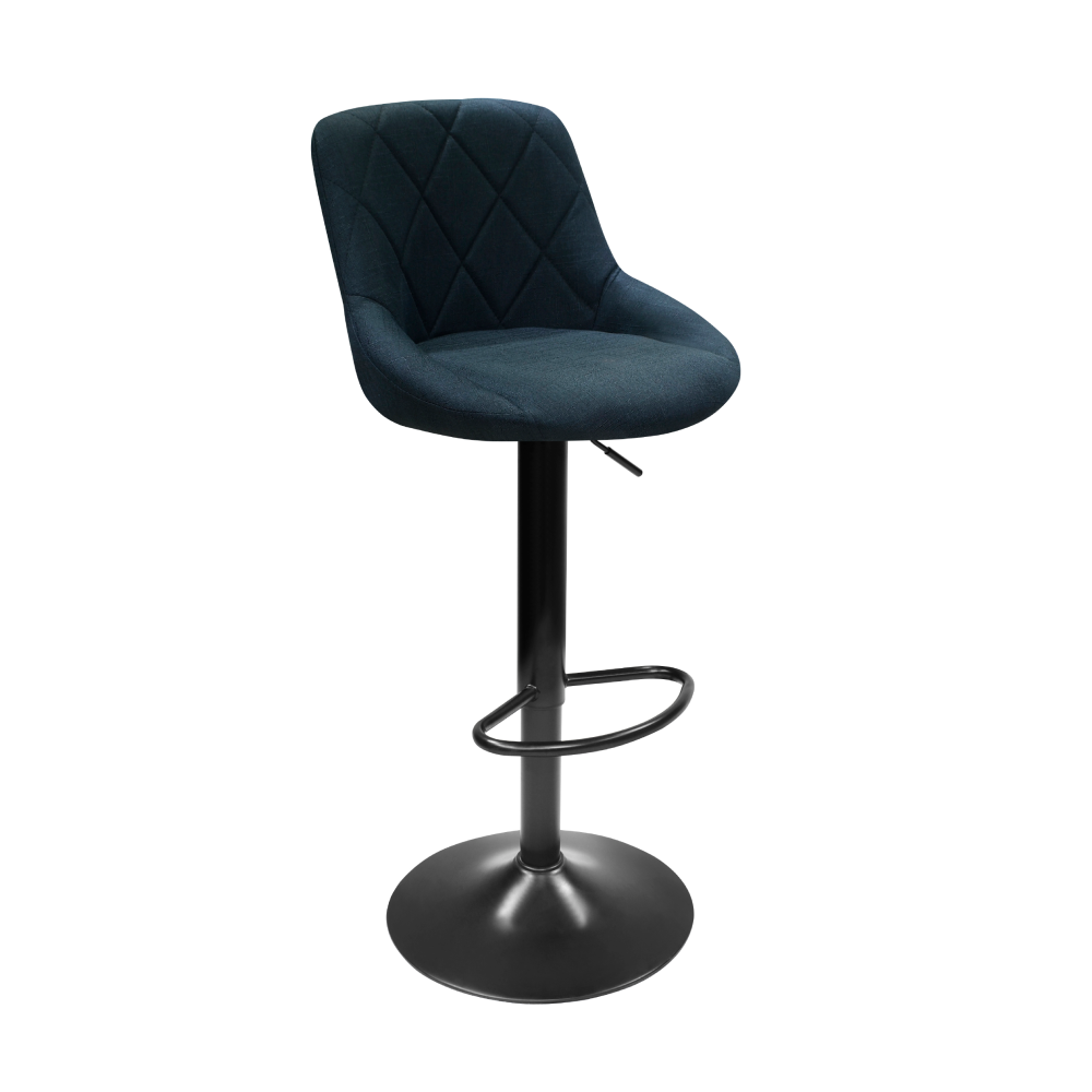 Scaun de bar TERKAN, negru