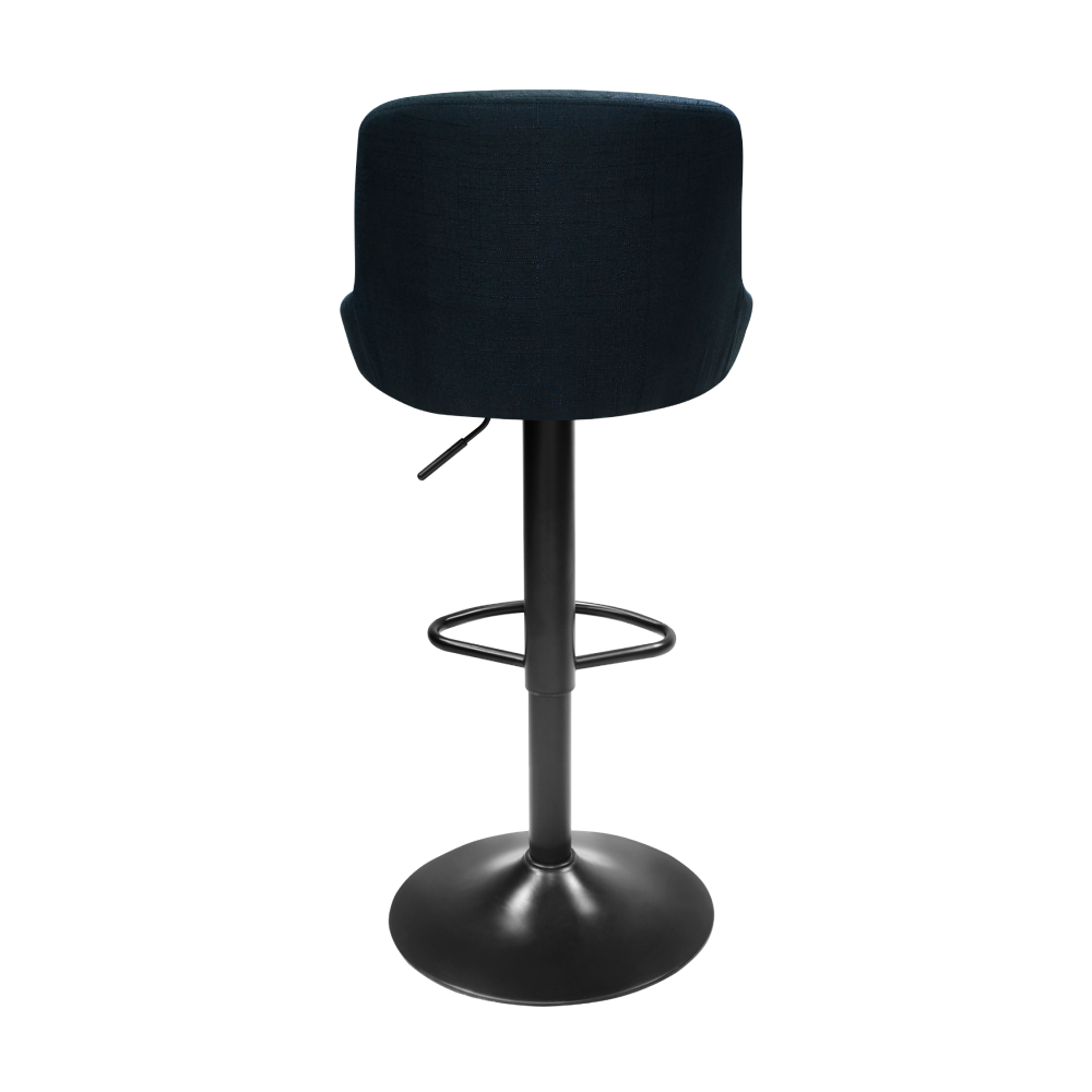 Scaun de bar TERKAN, negru