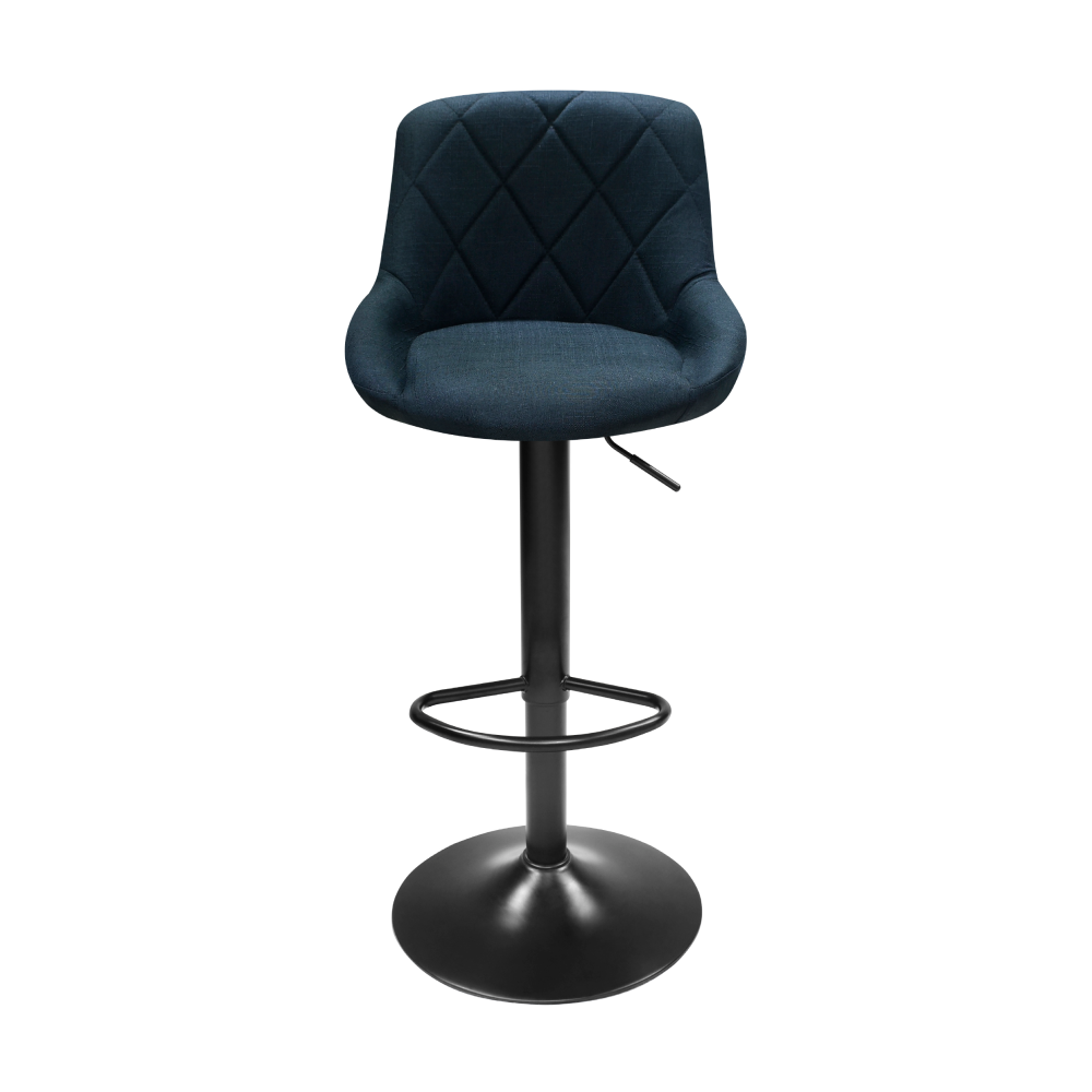 Scaun de bar TERKAN, negru