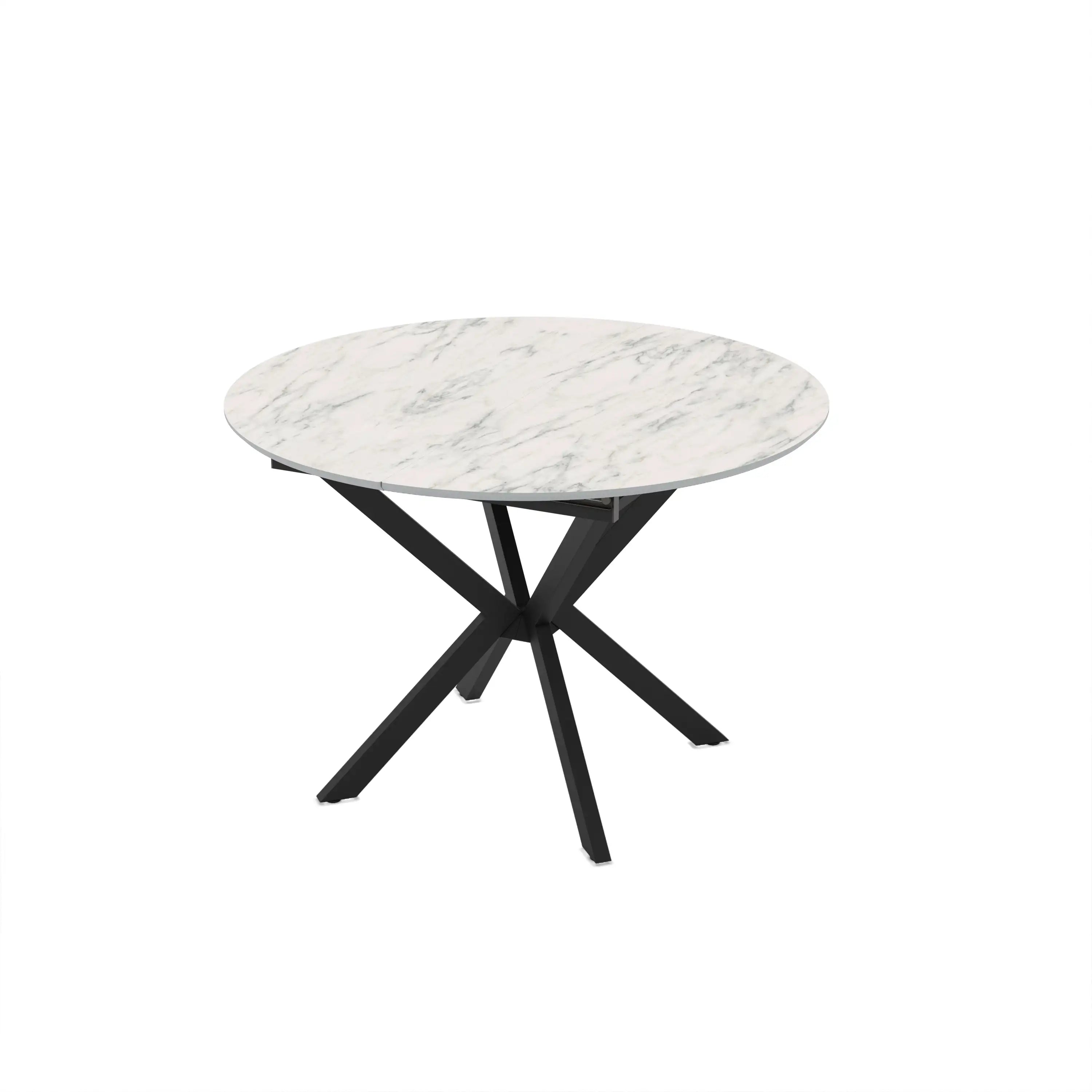 Masa, extensibila bucatarie/living rotunda 110 *110 cm, Dia – Maxinova (imaginea 2)