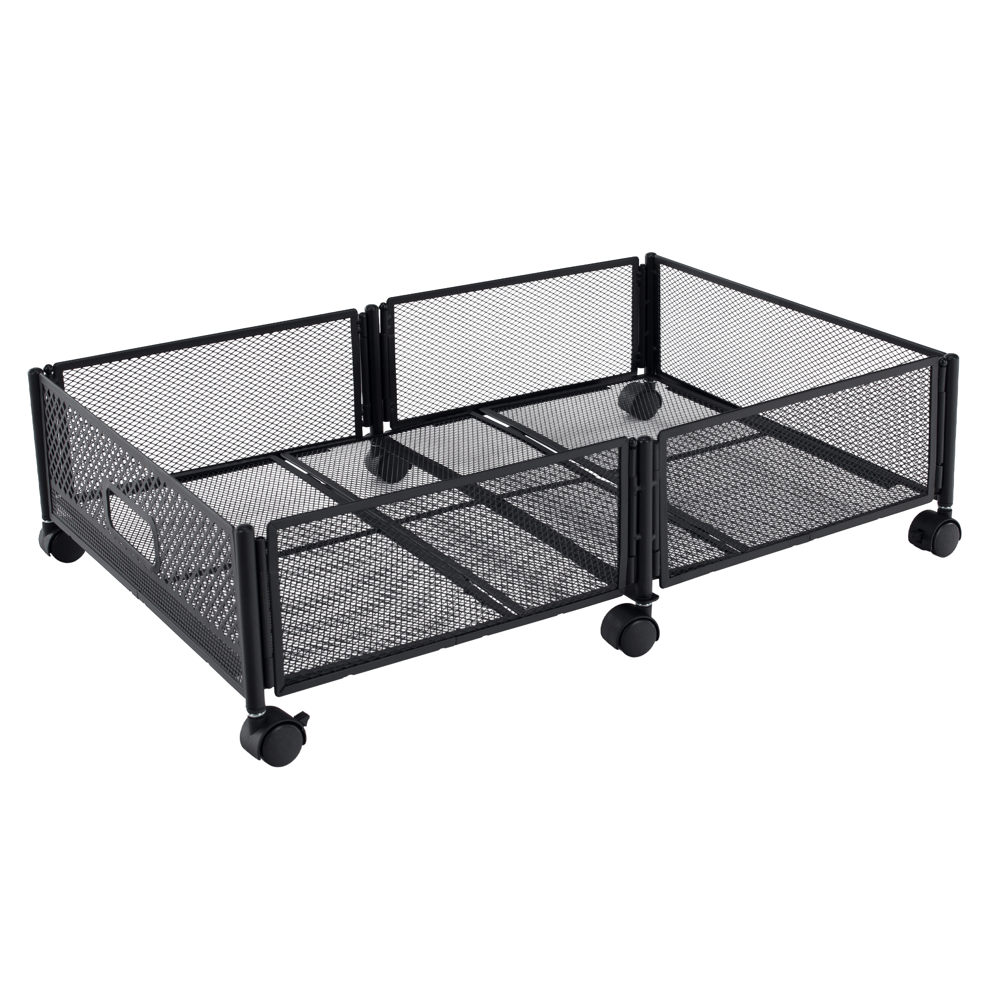 Organizator sub pat cu roti TOMKO TYP 1, negru