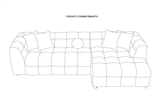 Coltar modular Boucle Toronto