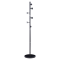 Cuier TRITON, negru, metal/marmura