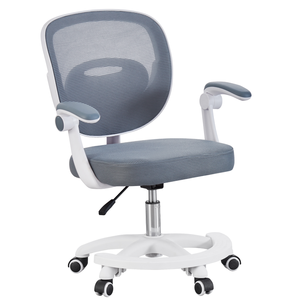 Scaun pivotant TRIXI TYP 2, gri/alb