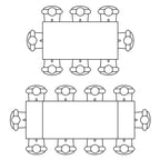 Masa, extensibila din Ceramica, Zina – Maxinova (imaginea 5)