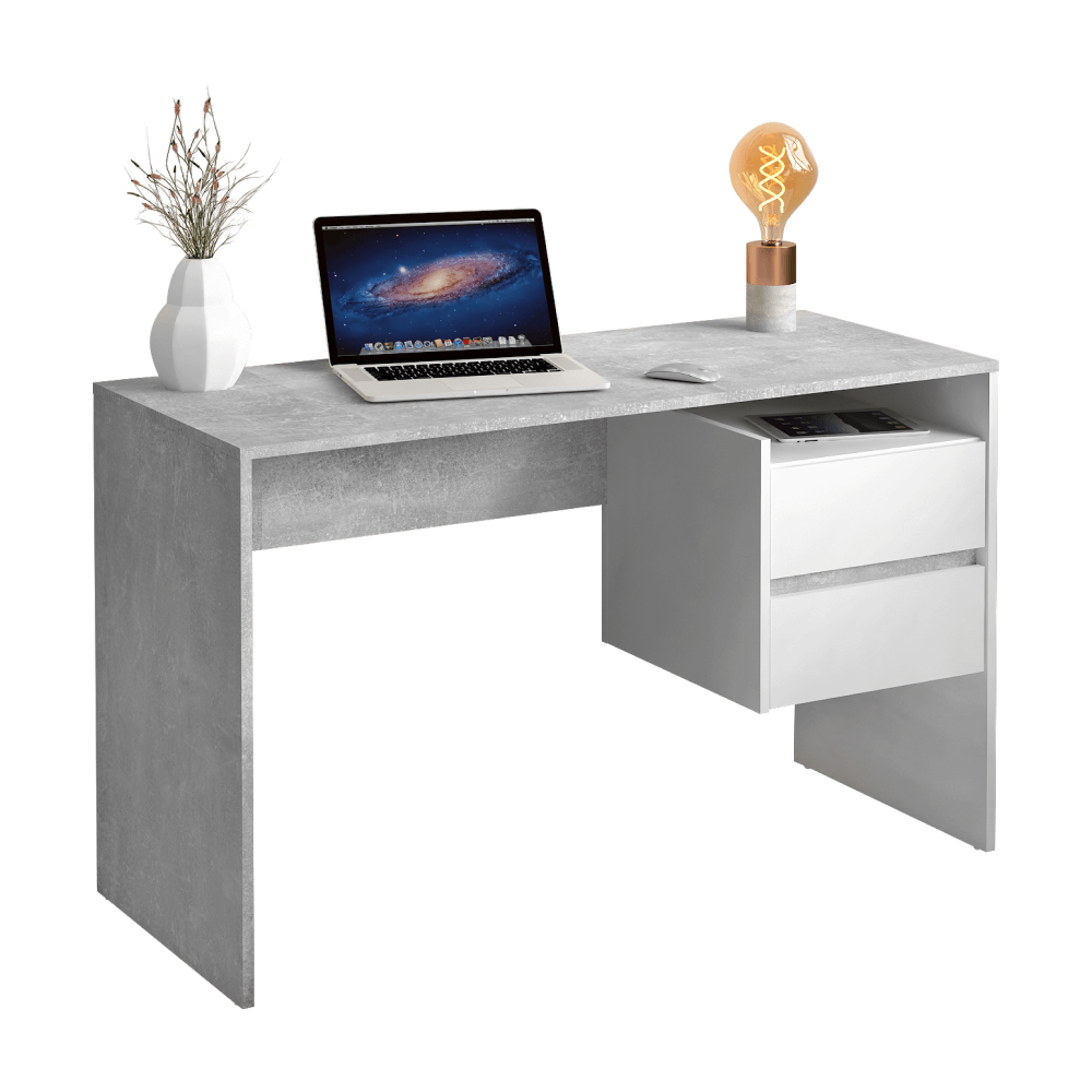Masa PC TULIO NEW, beton/alb