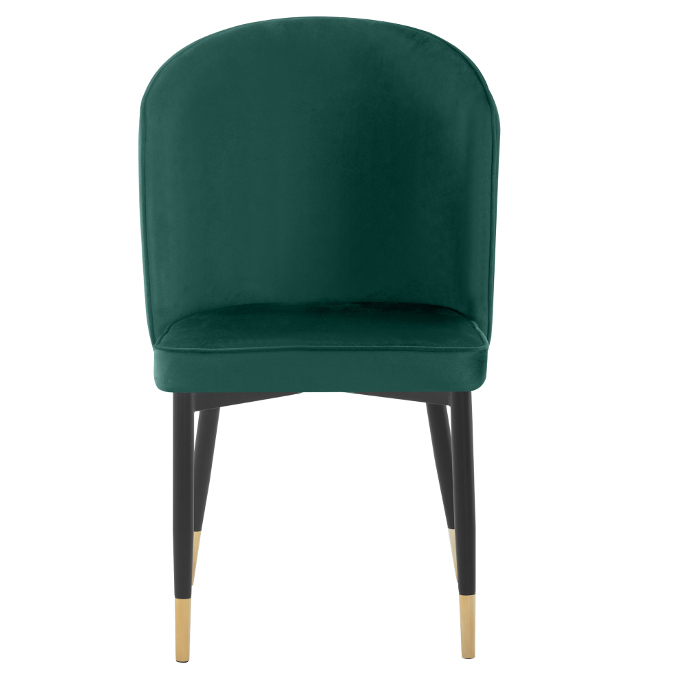 Scaun UDAJA, verde / negru