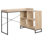Birou PC ULOSTOL, stejar / negru