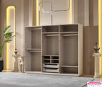 Set dormitor tapitat Mobilier 6 usi, vedere 6