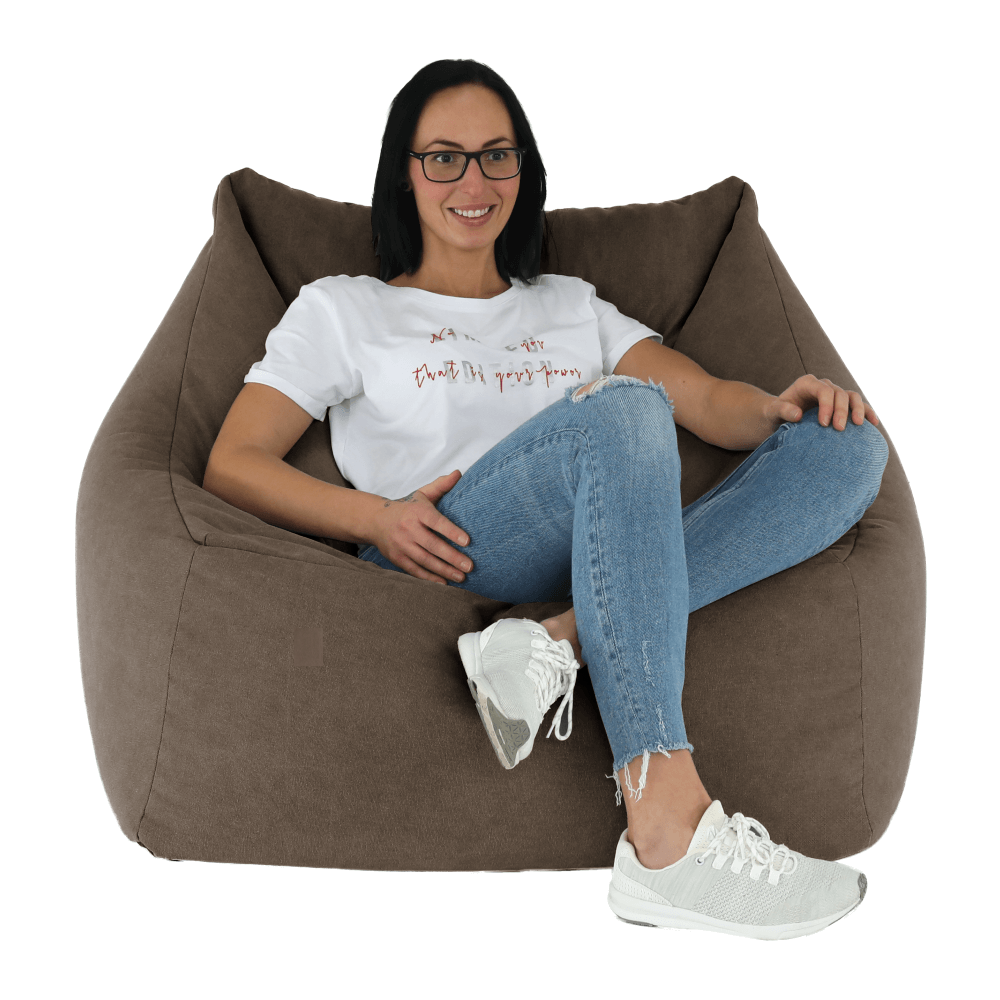 Fotoliu tip sac tapitat URASON, vedere 5