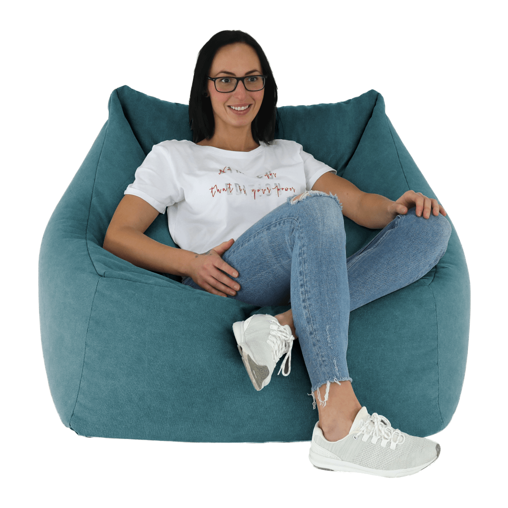 Fotoliu tip sac tapitat URASON, vedere 9