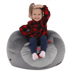 Fotoliu sac BABY, gri
