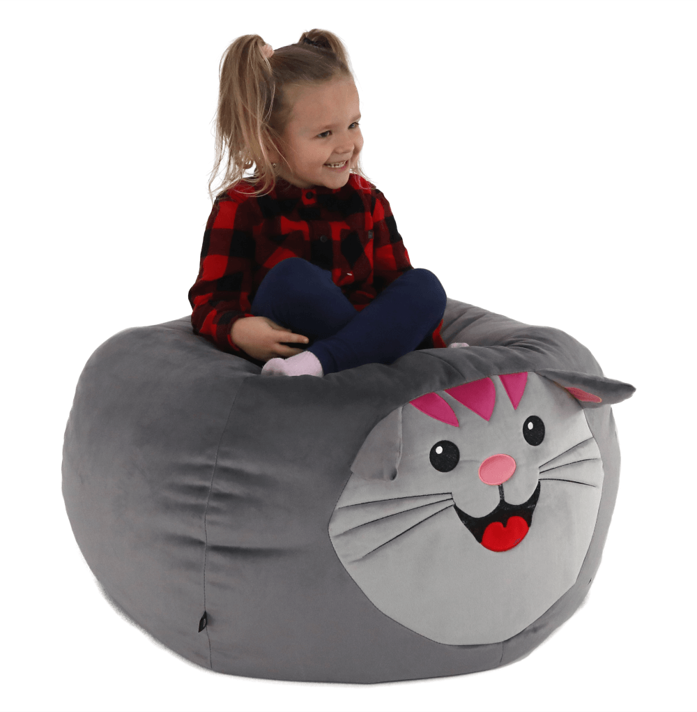 Fotoliu sac BABY, gri