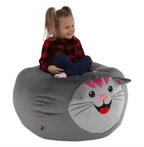 Fotoliu sac BABY, gri