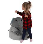 Fotoliu sac BABY, gri