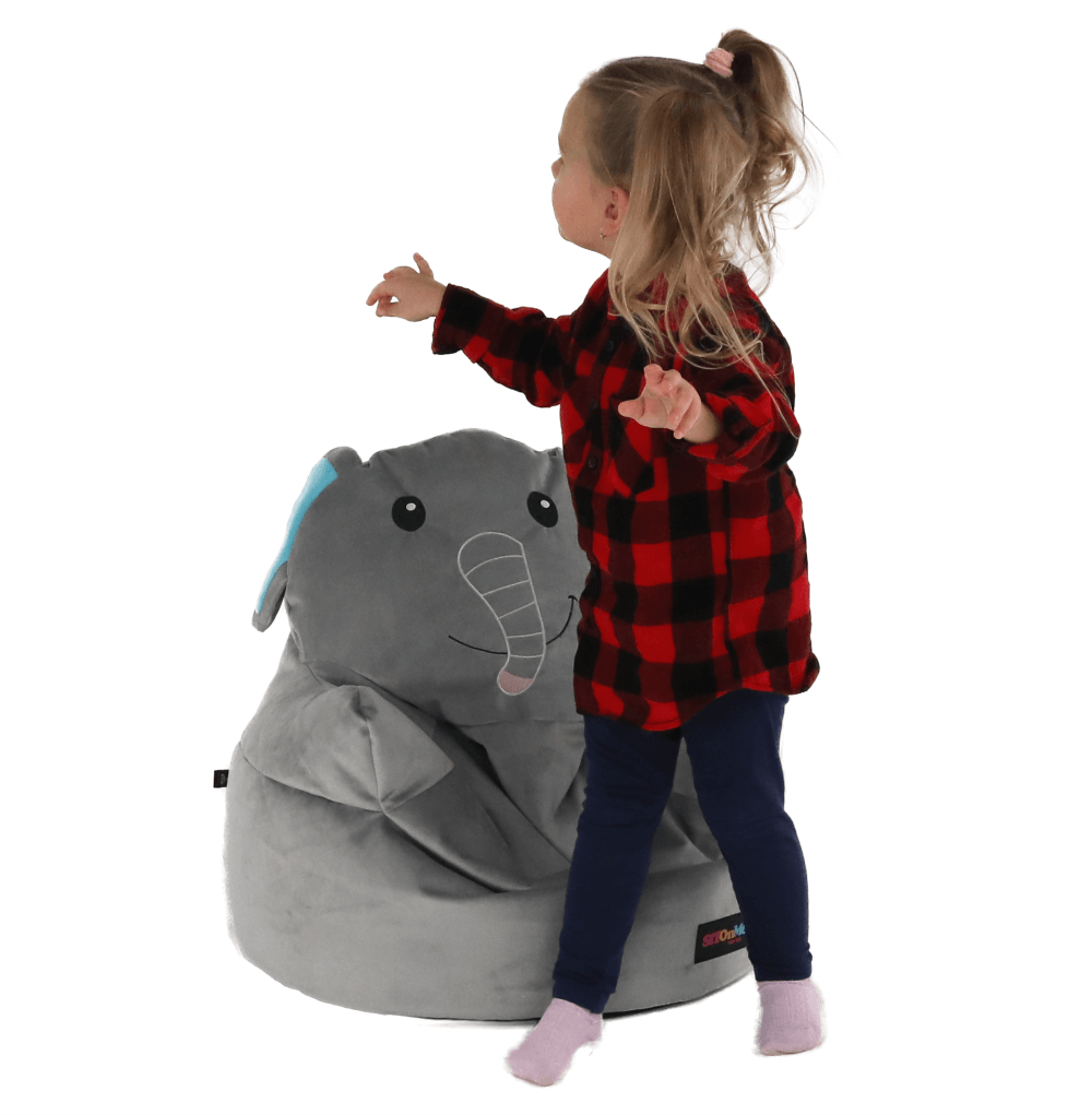 Fotoliu sac BABY, gri