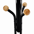 Cuier VASIL, negru / natural