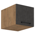Dulap superior VEGA 40 NAGU-36 1F, stejar lancelot/gri mat