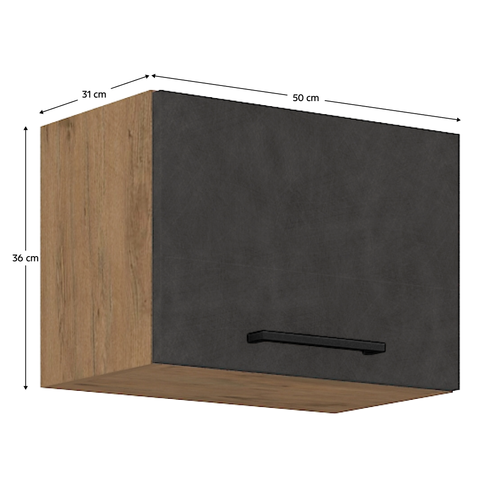 Dulap bucatarie modular VEGA 50 GU-36 1F, vedere 3