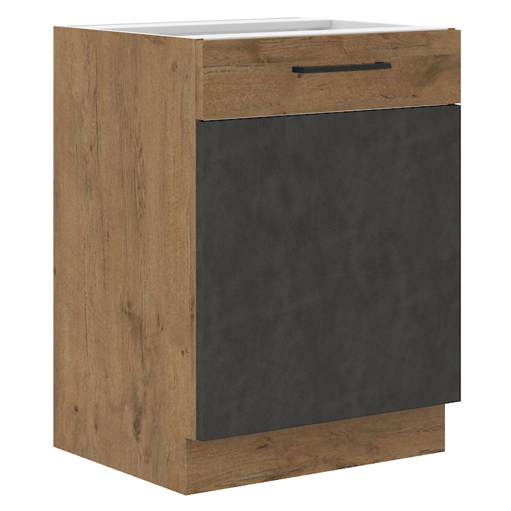 Dulap bucatarie modular VEGA 60 D 1F BB, vedere 2