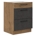 Dulap bucatarie modular VEGA 60 D 3S BB, vedere 2