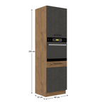 Dulap bucatarie modular VEGA 60 DP-210 2F, vedere 3