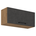 Dulap superior VEGA 80 GU-36 1F, stejar lancelot/gri mat