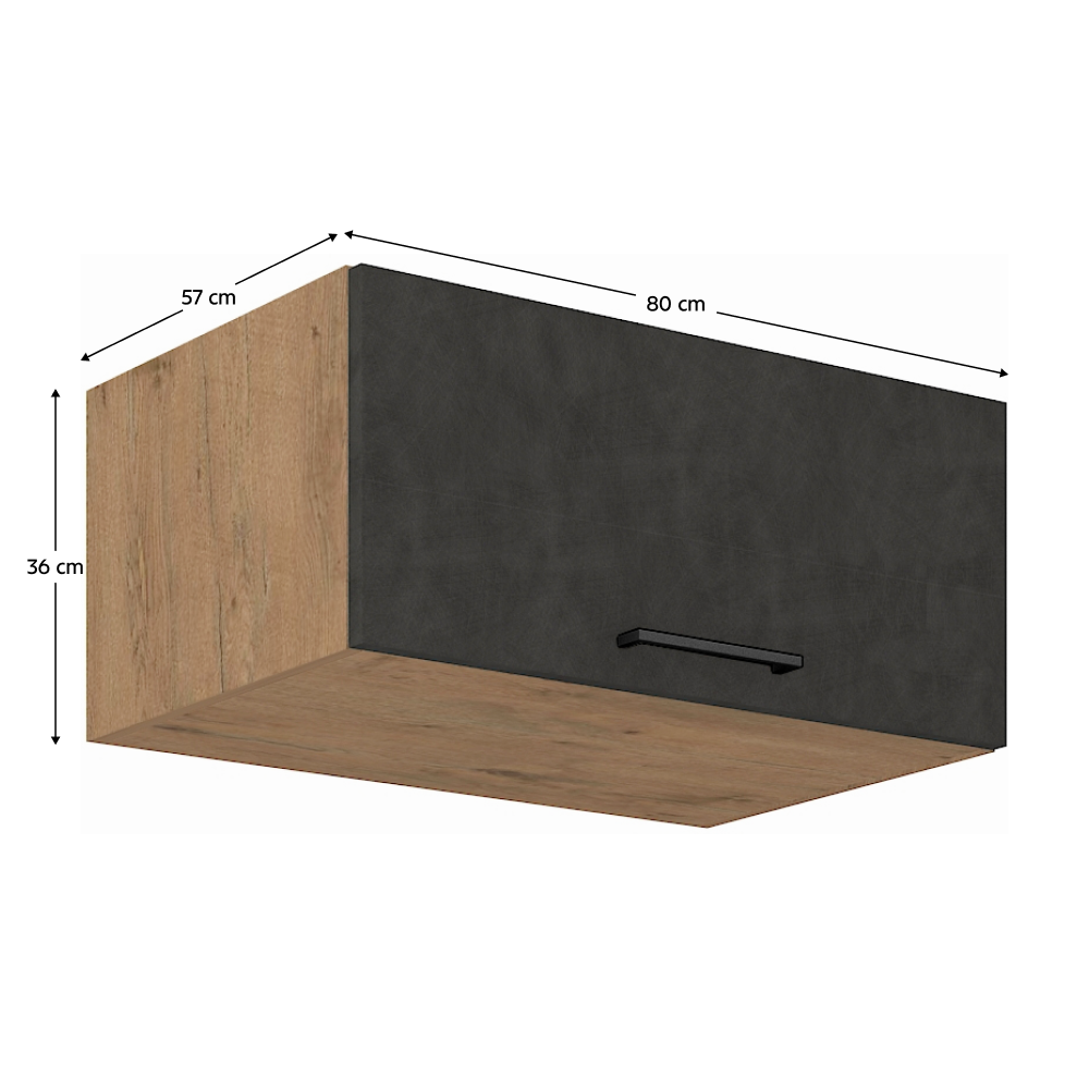 Dulap bucatarie modular VEGA 80 NAGU-36 1F, vedere 3