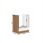 Dulap bucatarie modular VEGA D60 GAZ BB, vedere 3