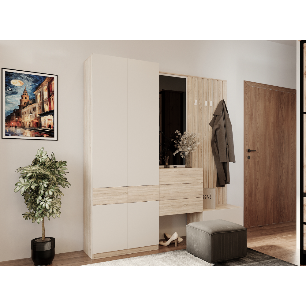 Comoda VERTIO, stejar sonoma