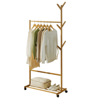 Stander haine VIKIR TYP 2, bambus, latime 60 cm