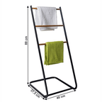Uscator de rufe ZONKER, negru / natural