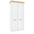 Dulap cu spatiu pt. umerase F SUDBURY, stejar craft auriu/stejar craft alb