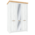 Dulap cu spatiu pt. umerase H SUDBURY, stejar craft auriu/stejar craft alb