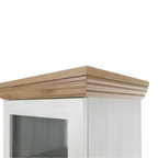 Vitrina ROYAL, pin / stejar