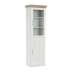 Vitrina ROYAL W1D, pin nordic/stejar salbatic