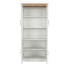 Vitrina ROYAL, pin / stejar