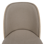 Scaun VUDIA, bej / natural / negru