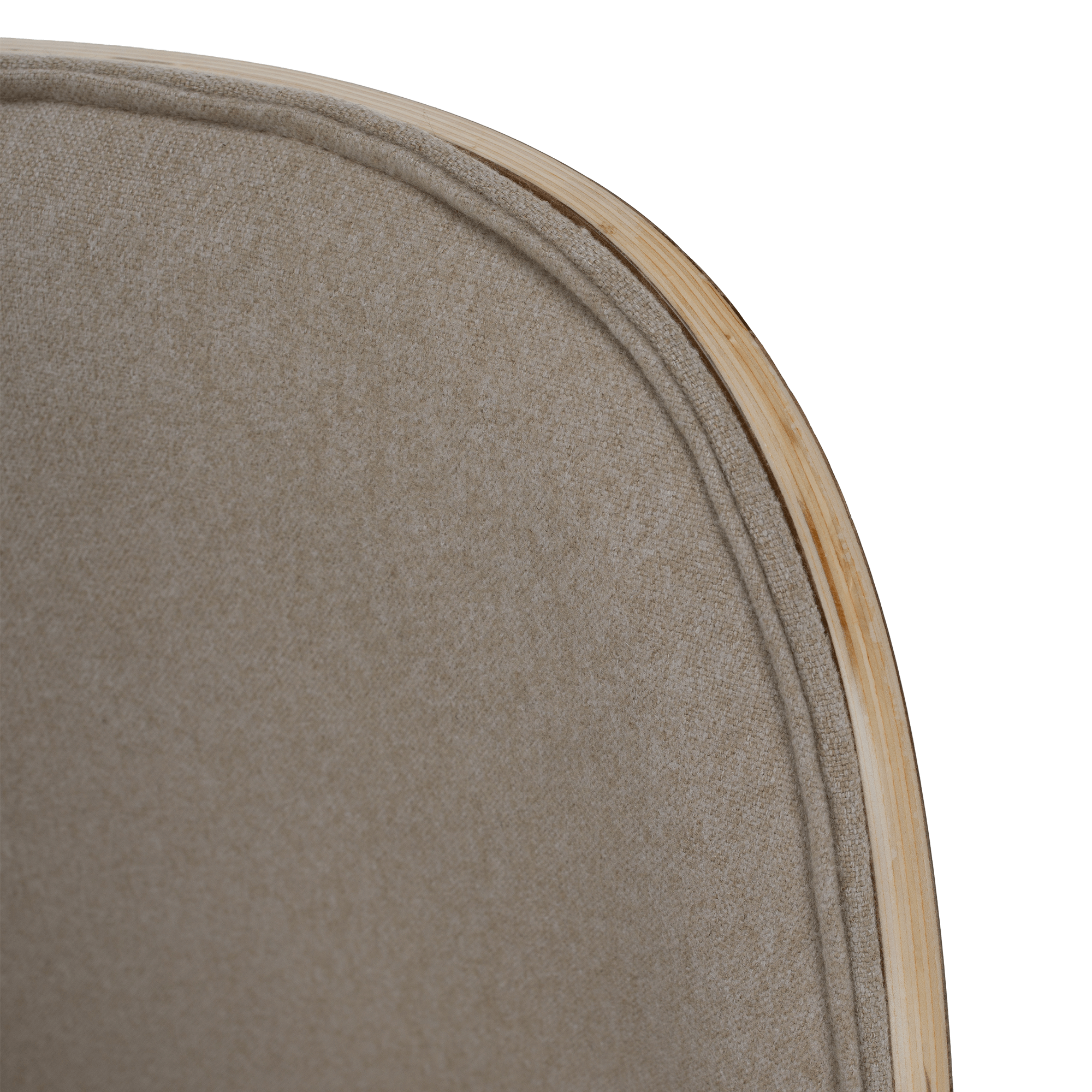 Scaun VUDIA, bej / natural / negru