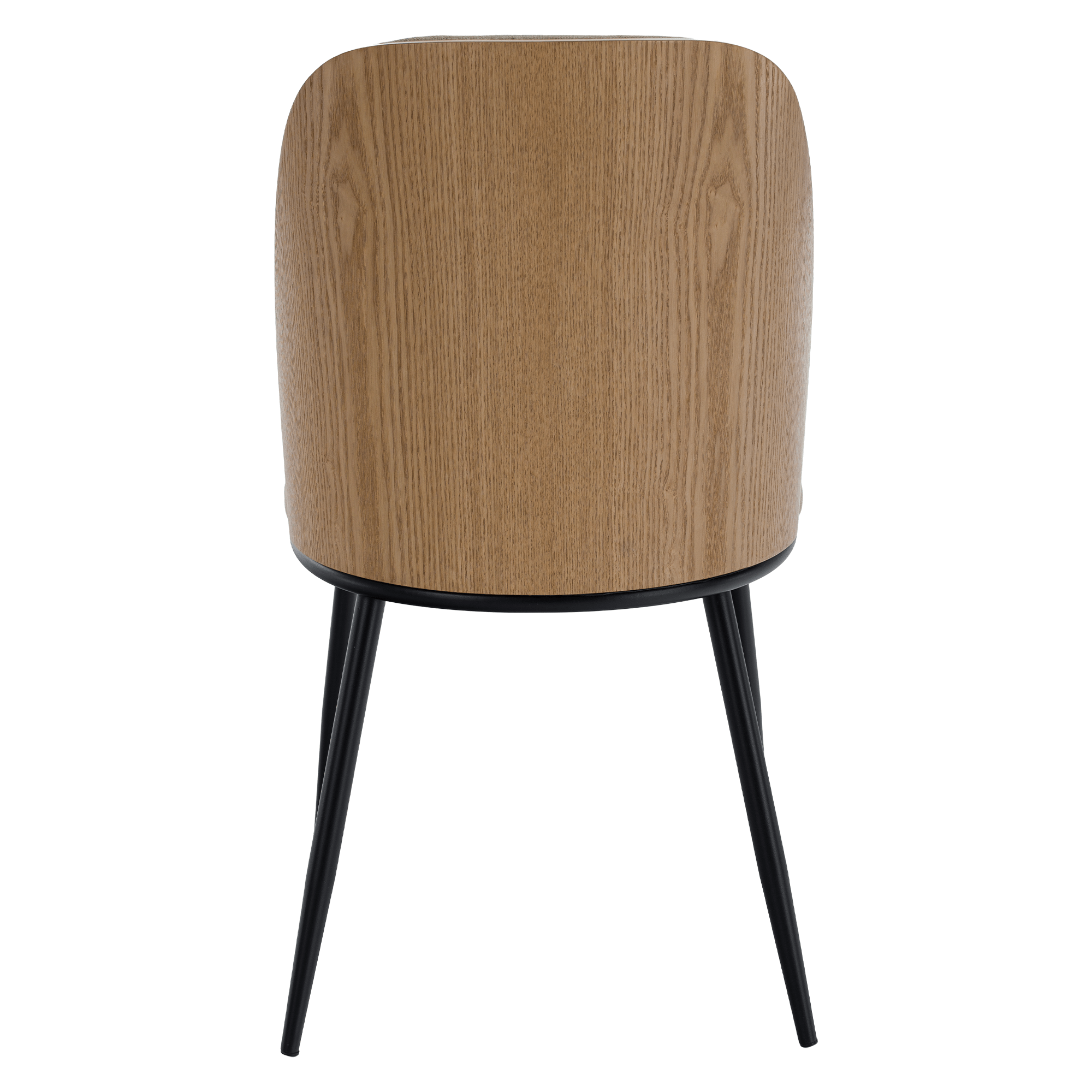 Scaun VUDIA, bej / natural / negru