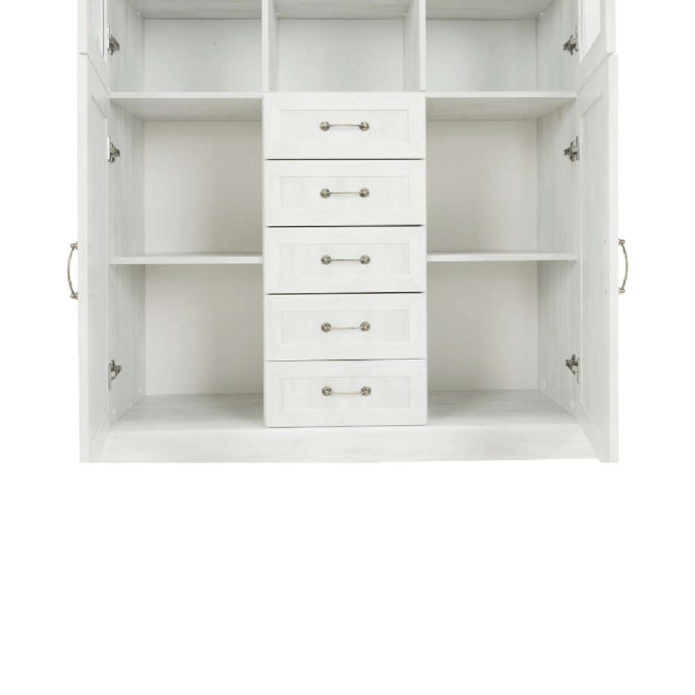 Vitrina ROYAL, pin / stejar